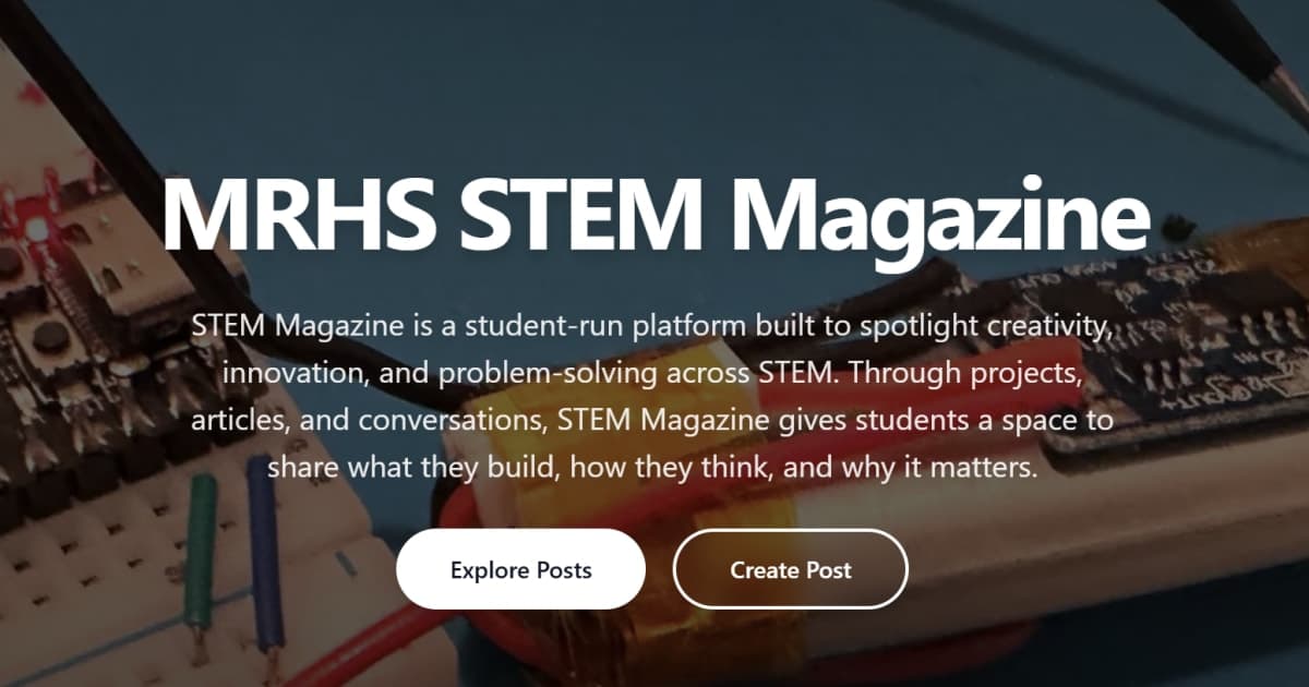 Welcome to STEM Magazine!